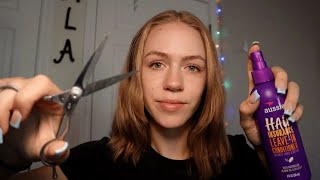 Fastest ASMR 1 Minute Roleplays Haircut Drawing You Eye Makeup Photo Shoot Massage Etc [upl. by Noryahs]