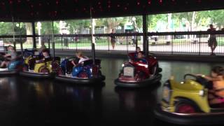 Cedar Point Dodgem Bumper Cars Off Ride [upl. by Nawor]