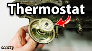 How to Replace a Bad Thermostat in Your Car [upl. by Carilyn]