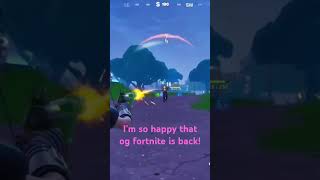 Who else is happy fortnite og happy [upl. by Acinehs]