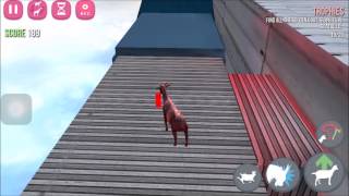 goat simulator how to get anti gravity goat iosandroid [upl. by Naj]