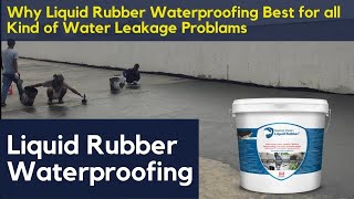 Best Water Proofing Material in India for Roof Toilet Balcony Bathroom Terrace  Liquid Rubber [upl. by Leach]