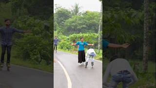 skating girl road reaction youtubeshorts india new virel shorta DipBacherdn3ne [upl. by Tacy502]