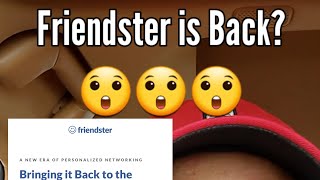 Friendster is back [upl. by Mcilroy]