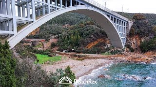 Spiaggia Calignaia Livorno Italy [upl. by Adroj]