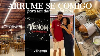 grwm  arrume se comigo para um date 👩‍❤️‍💋‍👨  maquiagem look acessórios [upl. by Luedtke326]