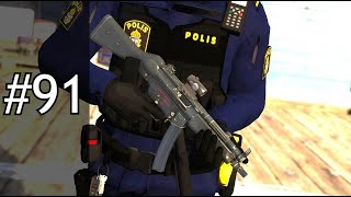 SVENSK POLIS I GTA 91 INSATSSTYRKAN [upl. by Quent263]