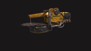 Texturing game weapon 3ds max  Substance painter tutorial part  1 [upl. by Grant178]