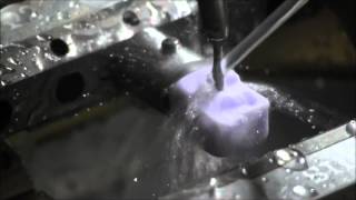 Versamill 5x Lithium Disilicate Machining [upl. by Gratianna604]