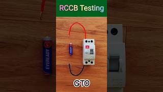 Rccb testing Checking rccb rcbo mcb electrical rccbtesting electronic electrician electric [upl. by Eleets803]