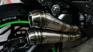 Kawasaki Z1000SX with Laser Exhaust [upl. by Bryon639]