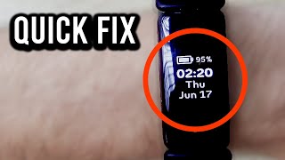 SOLVED Fitbit Inspire 2 Doesnt Turn on When I Turn My Wrist QUICK FIX [upl. by Shaner]