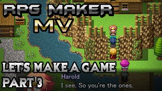 RPG Maker MV Introducing PlotGuys Lets Make a Game Pt3 [upl. by Li]