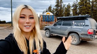 I REACHED THE NORTH  Solo Overland Expedition  Secret Campsite On Alaska Highway [upl. by Herbie]