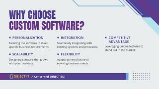 Customs software Development  Object IT  A Concern of OBJECT BD [upl. by Hartmann]