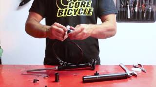 Rock Shox Reverb seatpost disassemble assembly and grease [upl. by Raskind]