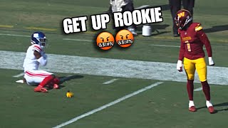 Malik Nabers has his First “ROOKIE MOMENT” vs Commanders [upl. by Tnahsin198]