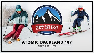 2022 Atomic Backland 107  SkiEssentialscom Ski Test [upl. by Rehptosirhc835]