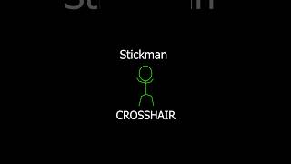 Stickman Valorant crosshair valorant [upl. by Tiat308]