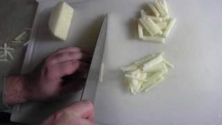 How to Cut Batonnet Allumette or Julienne [upl. by Enelym]