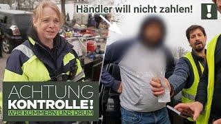 Mann will sich um BEZAHLUNG drücken 😠 Marktleiterin droht mit Polizei  Achtung Kontrolle [upl. by Filia513]