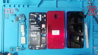 طريقة فك هاتف سامسونج J6 Disassembly Samsung [upl. by Ching594]