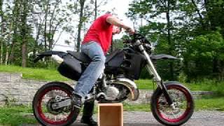 94 Honda CR500 Motard [upl. by Kcinimod]