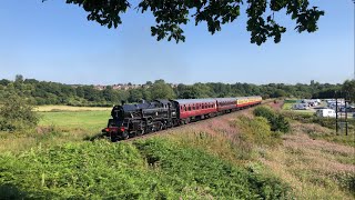 East Lancashire Railway An afternoon at Burrs country park 10th August 2022 [upl. by Haleigh]