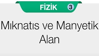 Elektrik ve Manyetizma  Mıknatıs ve Manyetik Alan [upl. by Iruam]