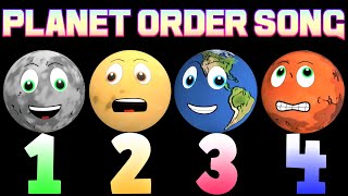 Planet Order Song  Solar System for Kids [upl. by Bensen766]