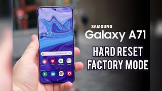 SAMSUNG GALAXY A71 HARD RESET  FACTORY MODE SAMSUNG A71 [upl. by Mansfield355]