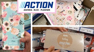 ACTION  AGENDA  CALENDRIER  PLANNER et BLOC NOTES 😮😲 [upl. by Akirehc814]