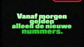 Omnummeren 1996 PTT Telecom reclame  wwwretroforumnl [upl. by Perrin318]