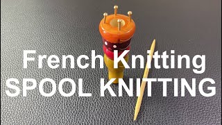 How to Use French Knitting Spool [upl. by Kavanaugh]