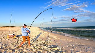 Surf Fishing the Sunset Bite and Caught This [upl. by Midge]