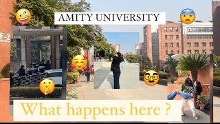 Amity university vlog  amity dailyvlog [upl. by Selda]