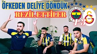 FENERBAHÇE  GALATASARAY DERBİ MAÇINA TEPKİ FANATİK FENERBAHÇELİLER ÇILDIRDI [upl. by Calesta442]