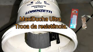 Como trocar resistência do chuveiro Lorenzetti Maxi Ducha Ultra [upl. by Negrom]