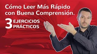 🚀 Cómo Triplicar tu Velocidad Lectora y Comprender el 100 3 EJERCICIOS PRÁCTICOS 📚 [upl. by Siduhey]