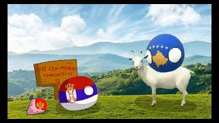 Kosovo spinning goat meme [upl. by Cari]