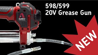 NEW PRODUCT Alemite 598 20 volt Battery Powered Grease Gun [upl. by Manus]