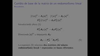 Álgebra GIE ETSIME UPM 2425  61 Intoducción a la diagonalización de matrices cuadradas [upl. by Htidirrem491]