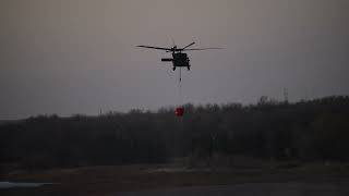 North Dakota National Guard responds to wildfires [upl. by Anatniuq769]