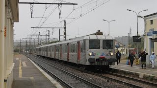 Journée pluvieuse en gare de Montereau [upl. by Nylaroc]