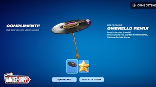 COME OTTENERE GRATIS IL DELTAPLANO OMBRELLO REMIX SU FORTNITE STAGIONE 5 CAPITOLO 5 [upl. by Bred]