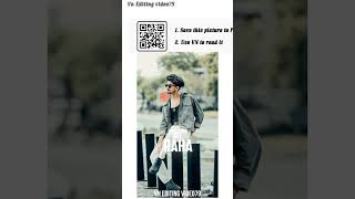 vneditting vnediter short QR cord edit video 😘 main jo jiraha hun vaja tum ho 🥰 [upl. by Hut]