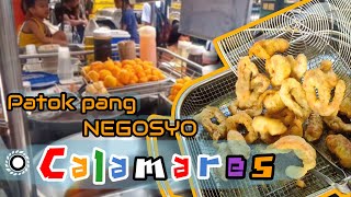 paano gumawa ng calamares  pang negosyo  gawin mo sa pusit mo [upl. by Ahsratan]