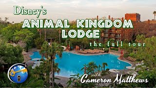 Disneys Animal Kingdom Lodge  The Complete Tour [upl. by Aleekahs]