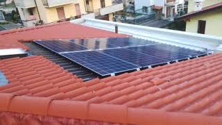 Installazione impianto fotovoltaico integrato su lamiera [upl. by Rehttam]