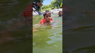 How to Kid learn Swim 😍swimming kids kidsvideo kidssong sushantmorevlogs [upl. by Vona]